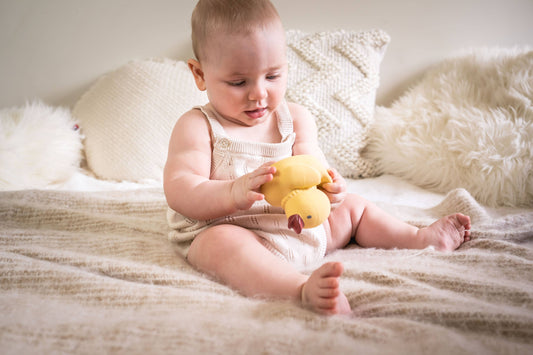 Tara the Duck - Rubber Teether, Rattle & Bath Toy