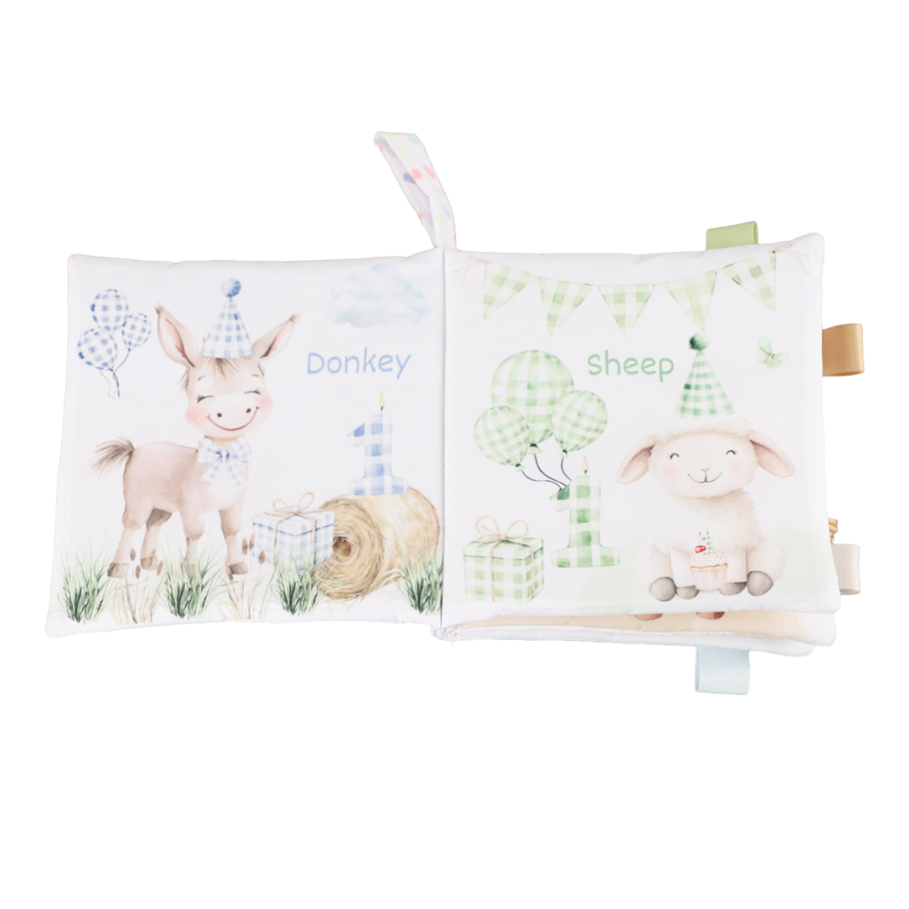 Crinkle Book- Birthday on the Farm