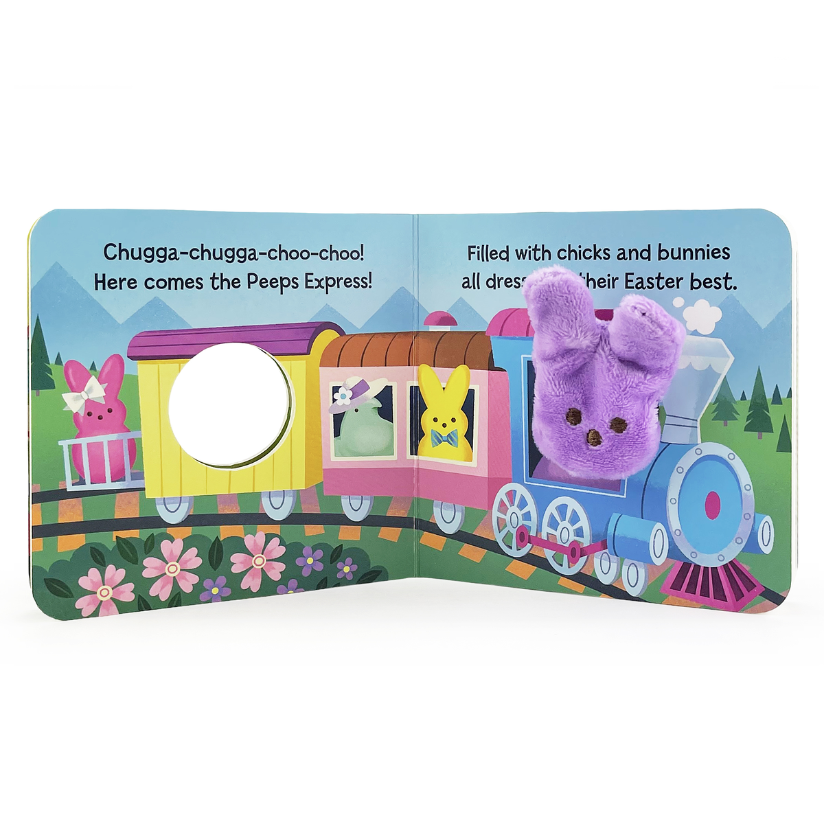 Peeps Go, Peeps, Go!  Finger Puppet BB