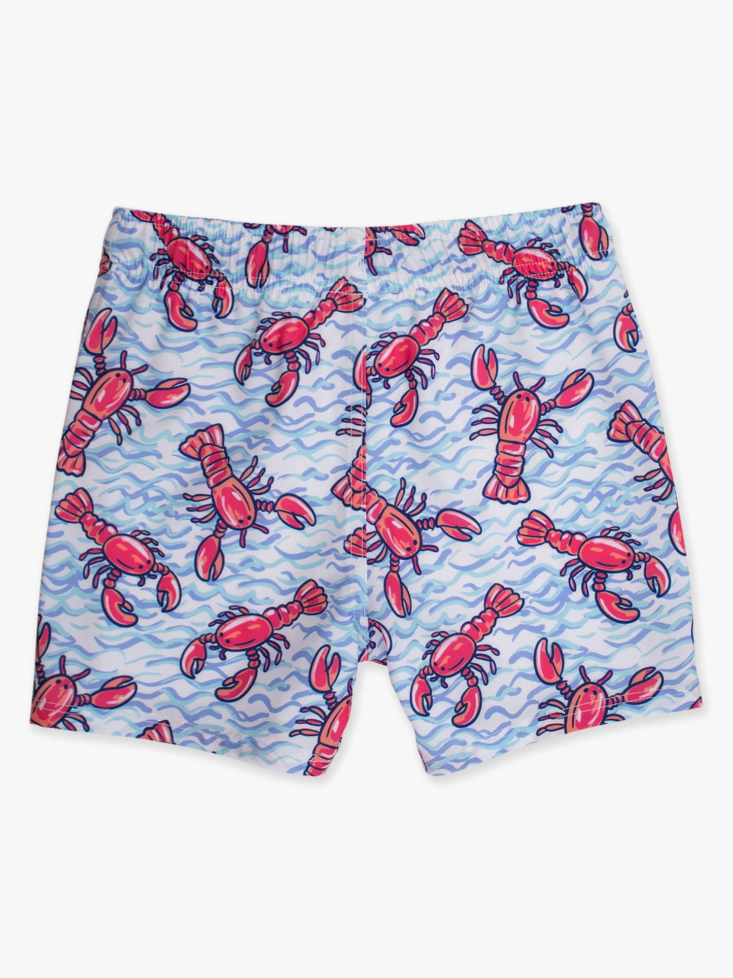 Blue Lobster Swim Trunks