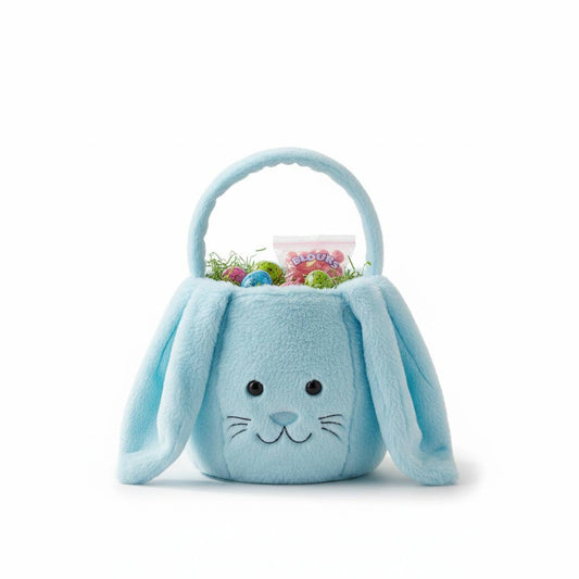 Plush Easter Basket- Blue