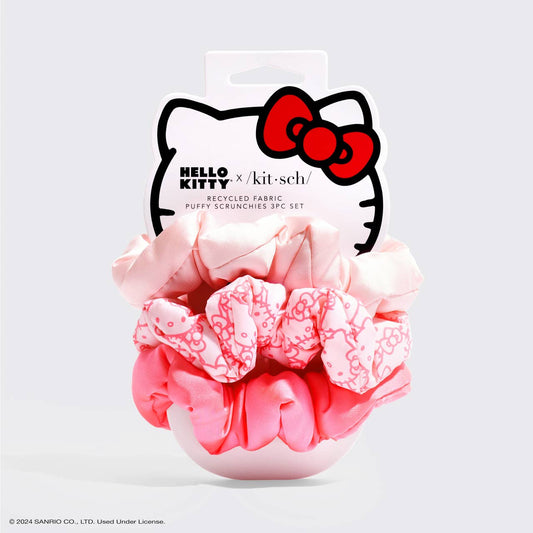 Hello Kitty x Kitsch Scrunchies - 3pcSet