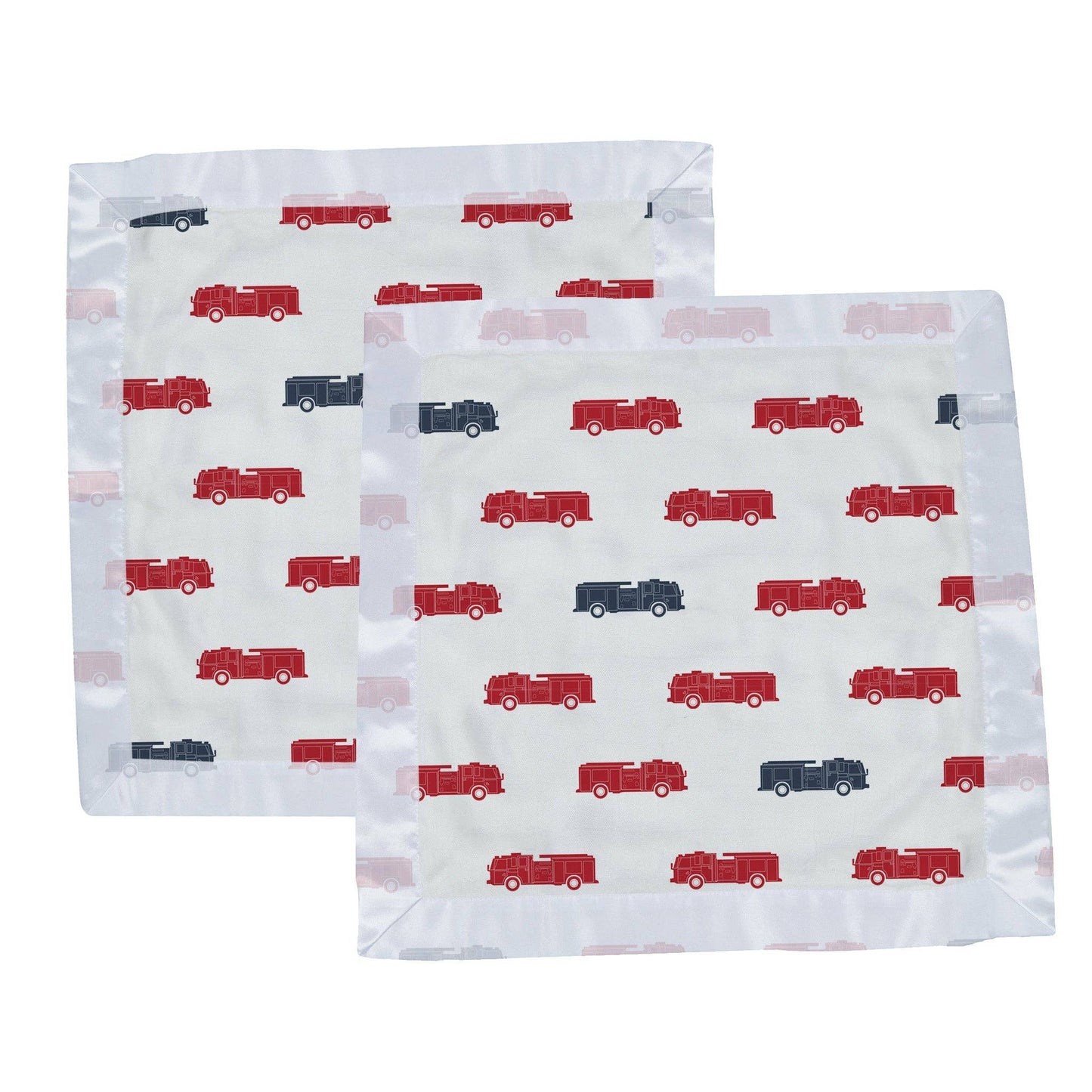 Blankie- Blue and Red Fire Trucks