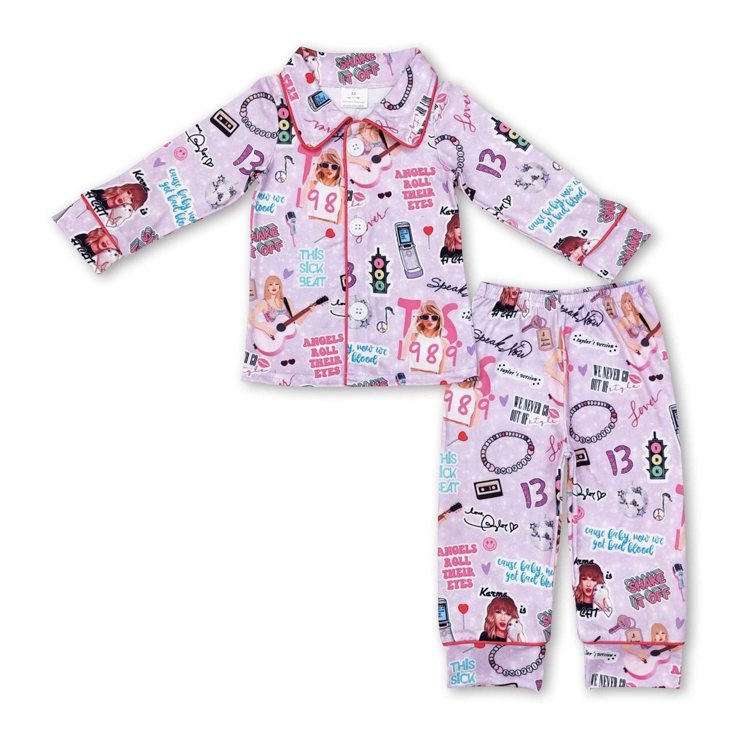 Long Sleeve Taylor Swift PJ's