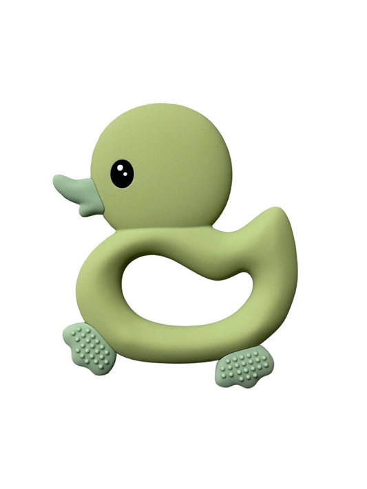 Silicone Ducky Teether - Lint