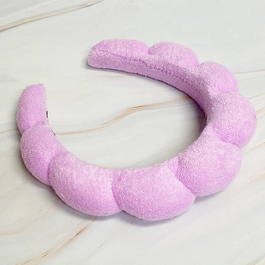 Terry Headband- Lilac