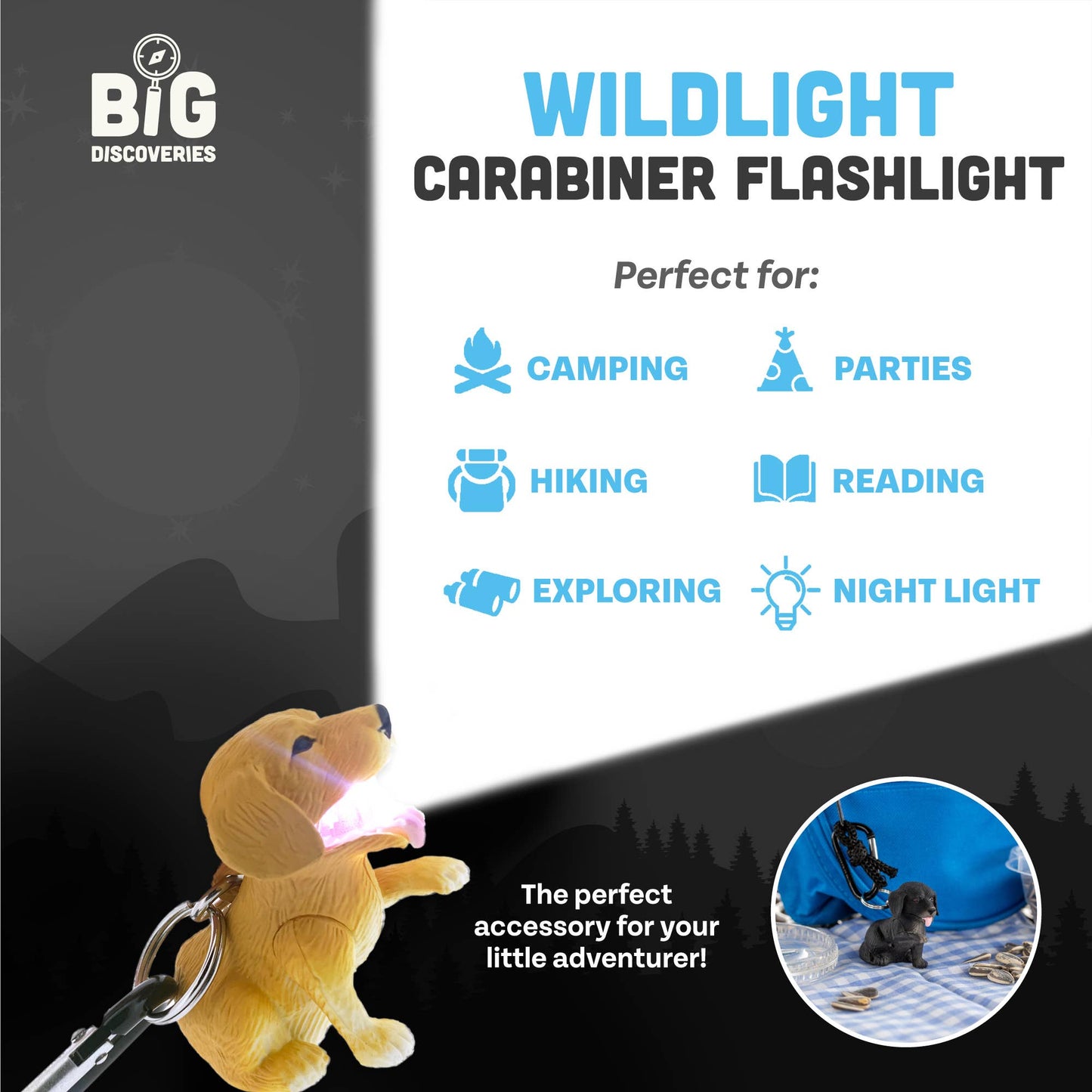Flashlight - Retriever Dog