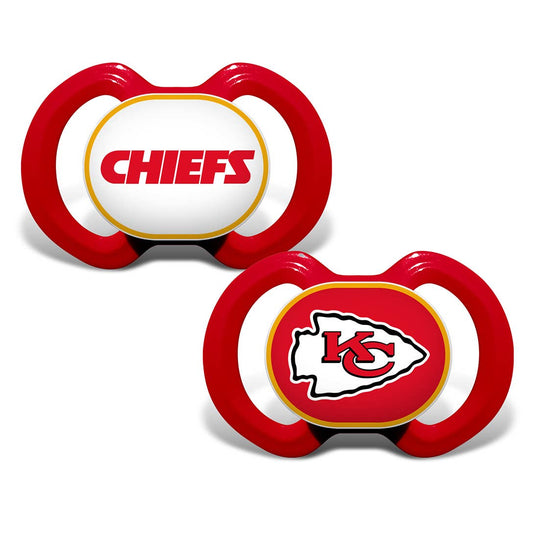 KC Chiefs - Pacifier 2-Pack