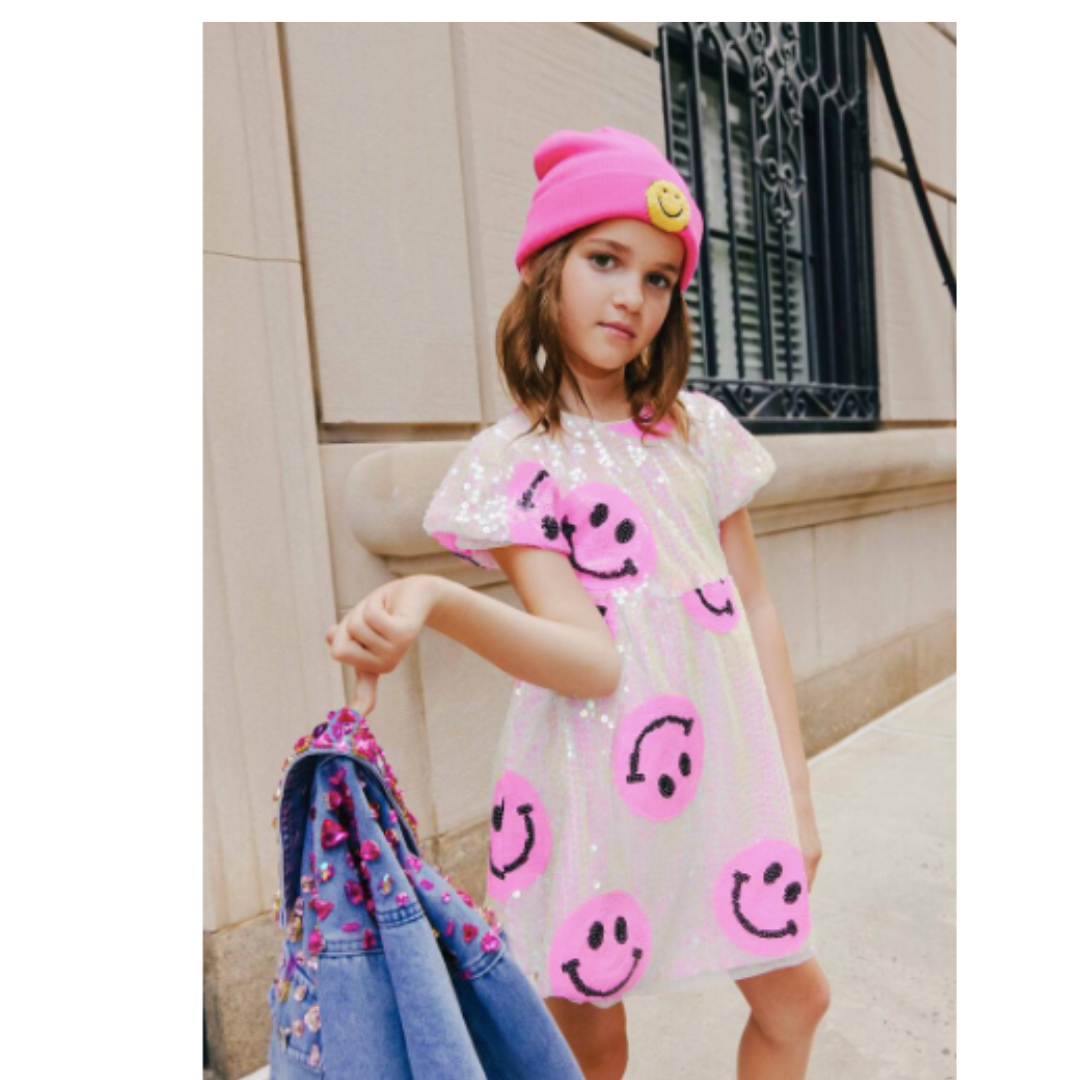 Pinkie Happy Emoji Dress