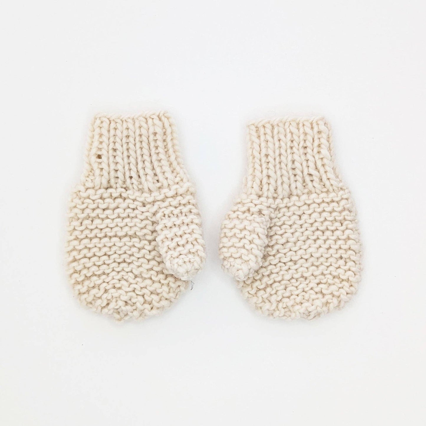 Stitch Mittens- Natural