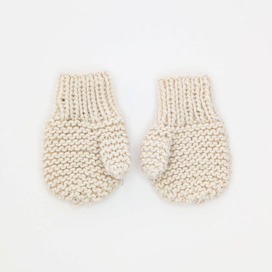 Stitch Mittens- Natural