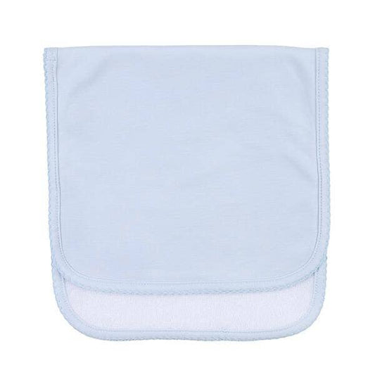 Solid Blue Burp Cloth