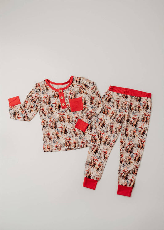 Cowboy Claus Toddler PJ