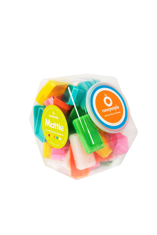 Hair & Body Brush / Mixed Colors