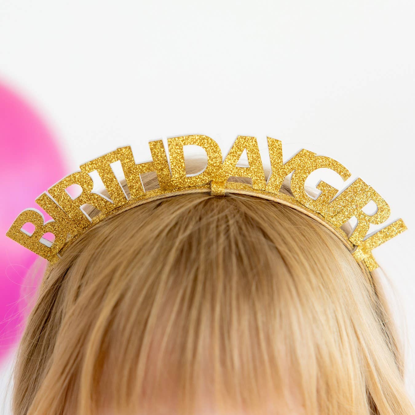 Birthday Headband - Gold