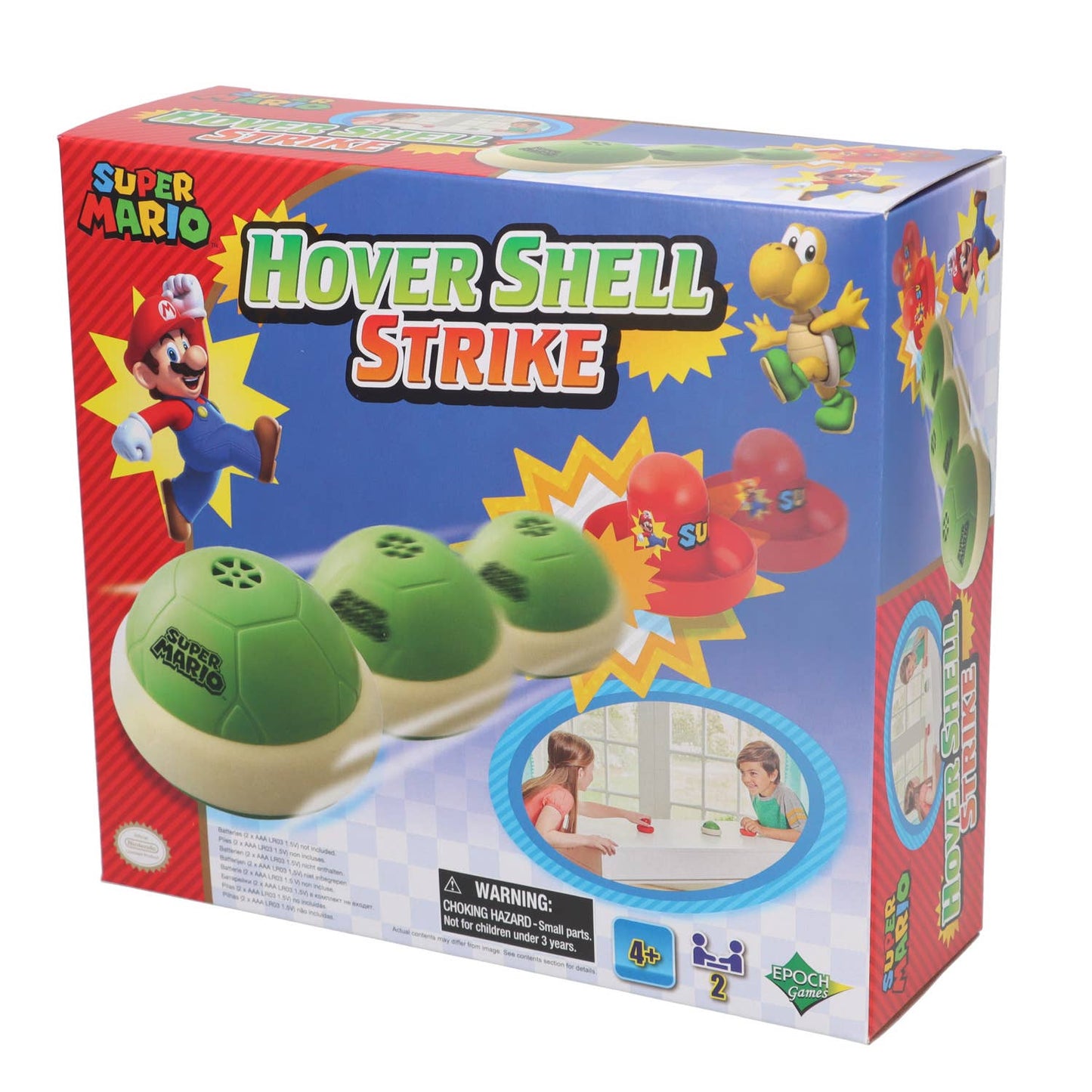 Super Mario Hover Shell Strike,Tabletop or Floor Action Game