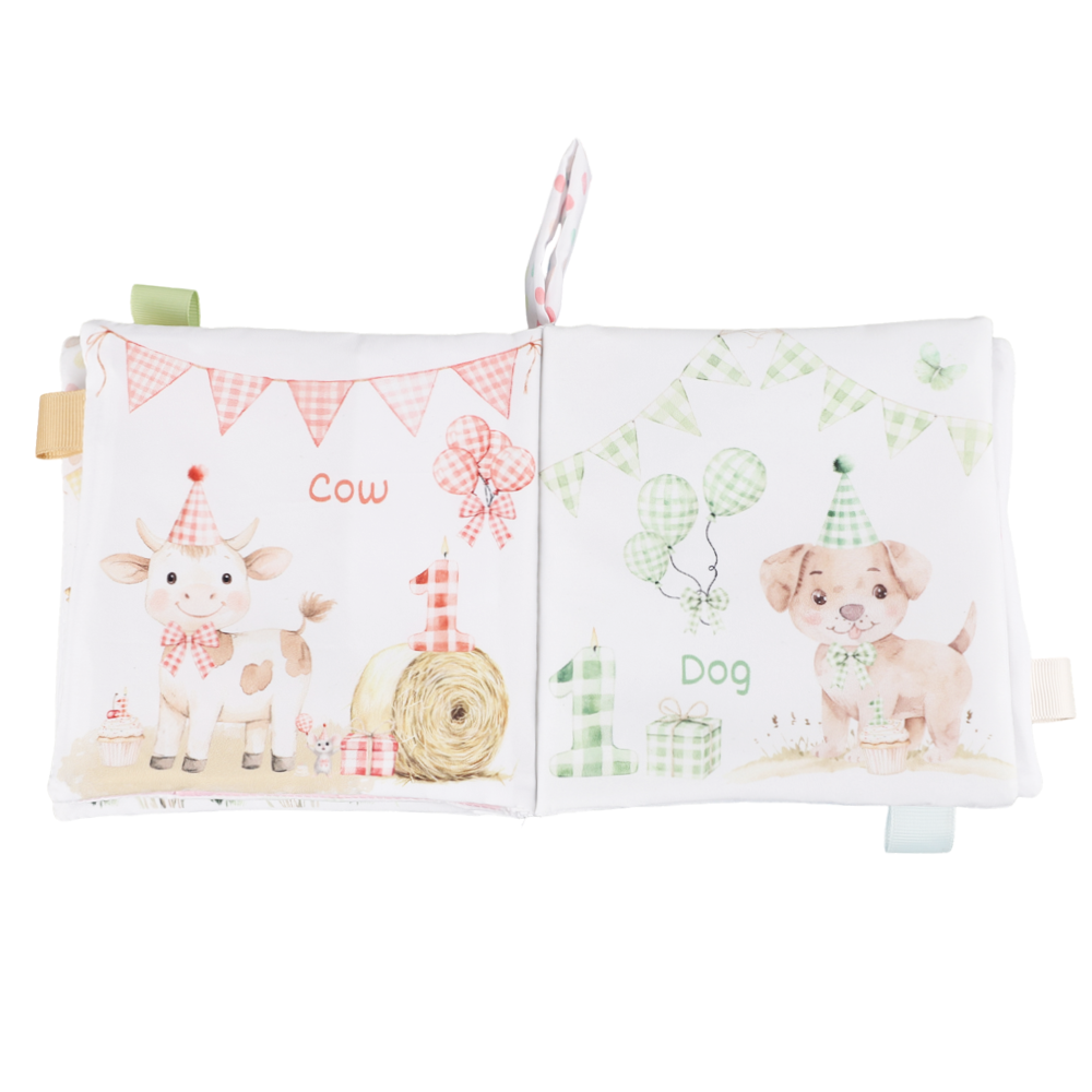Crinkle Book- Birthday on the Farm