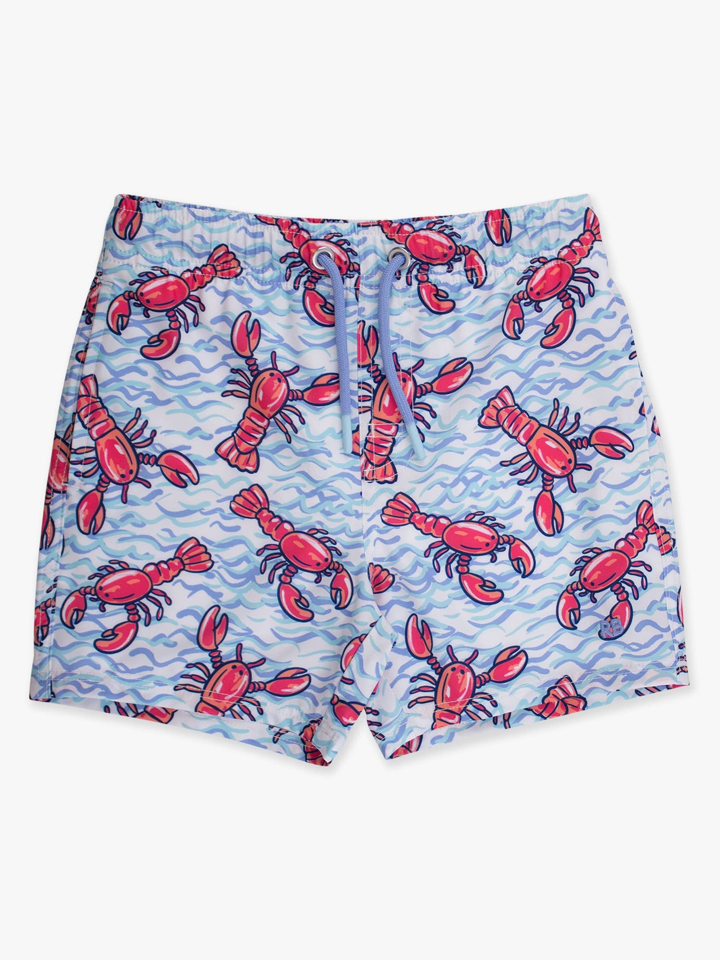 Blue Lobster Swim Trunks