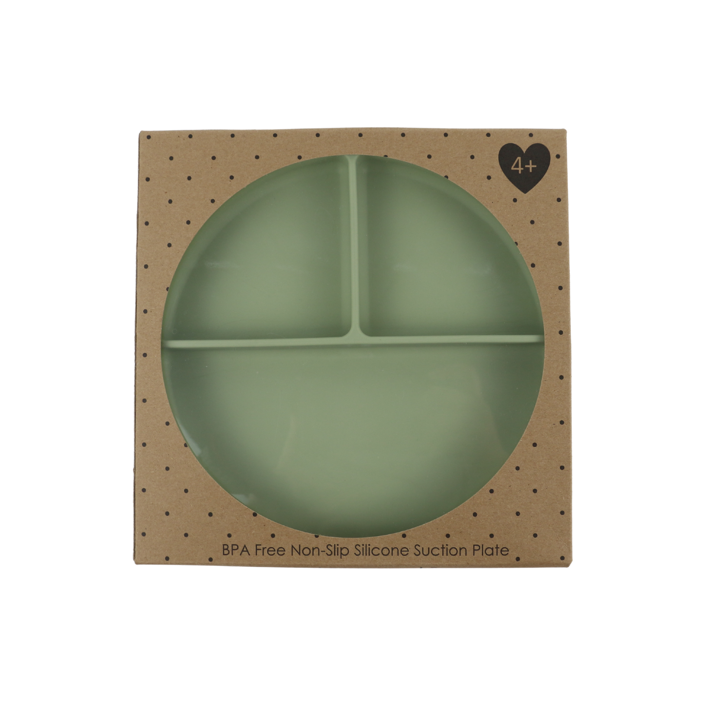 Baby Suction Plate- Sage