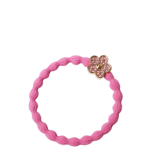 Bling Daisy Flower Hairband- Rose Pink