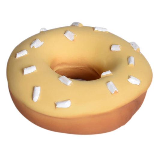 Donut - Rubber Teether, Rattle & Pretend Play