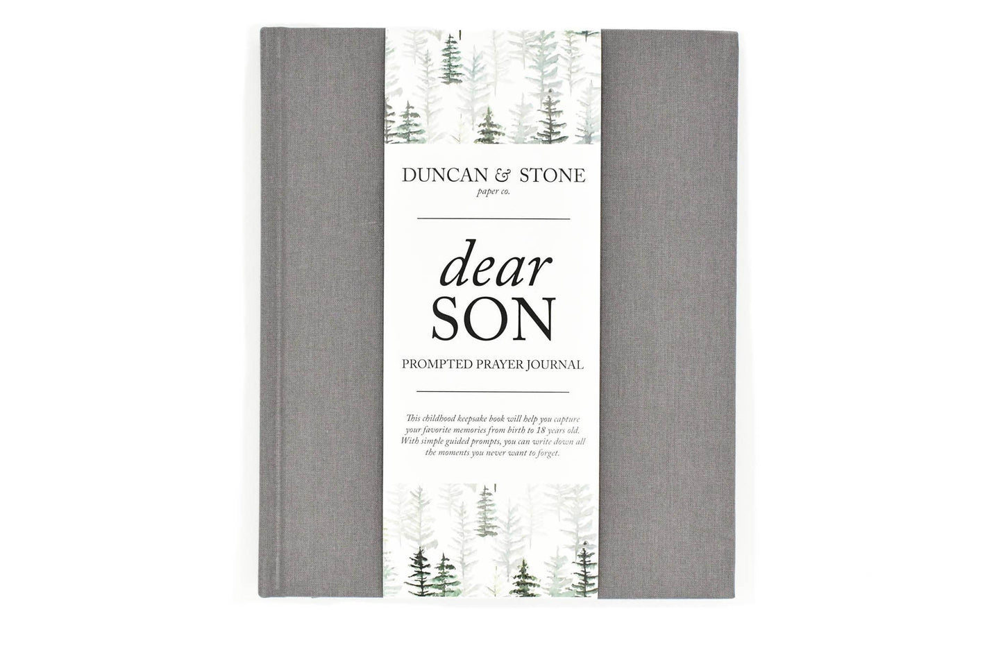 Dear Son Childhood Keepsake Book- Cream