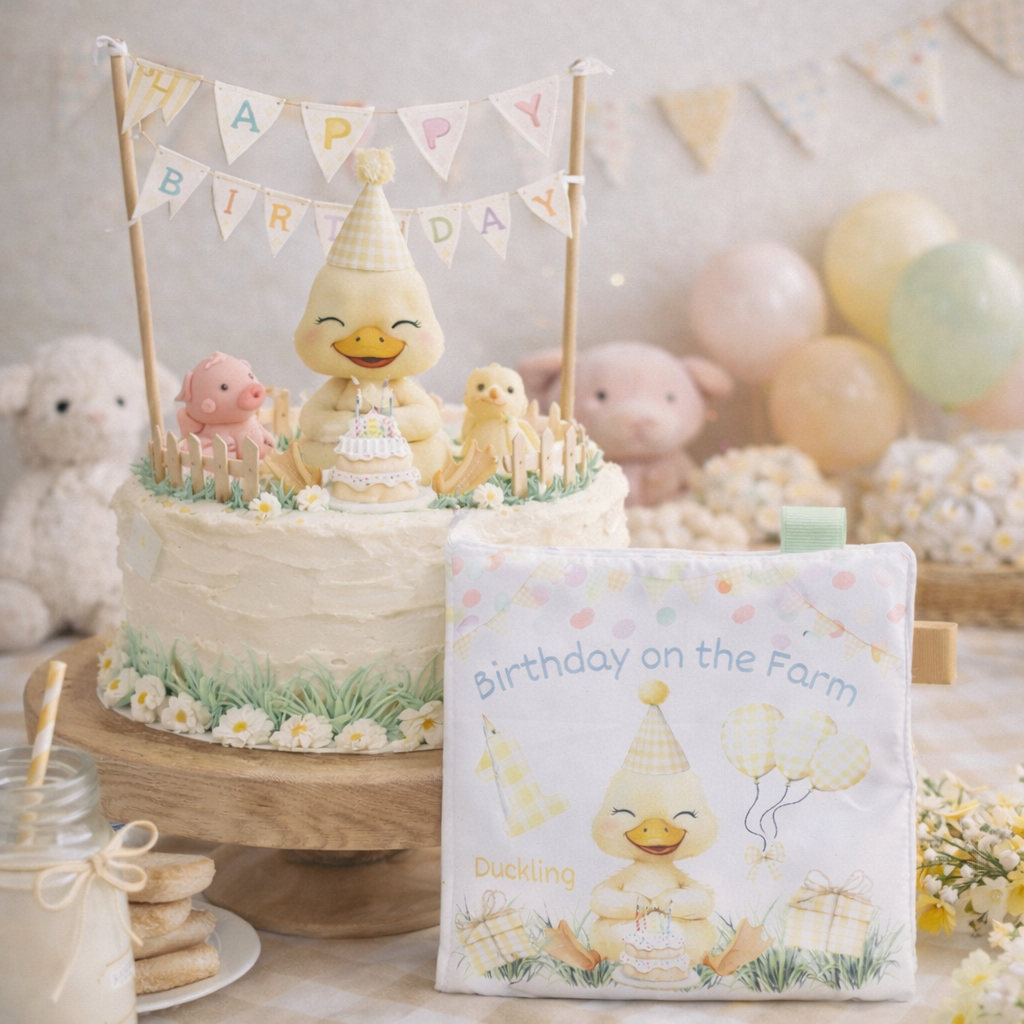 Crinkle Book- Birthday on the Farm