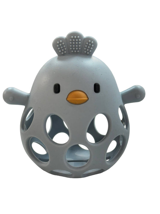 Chicken Teether- Slate