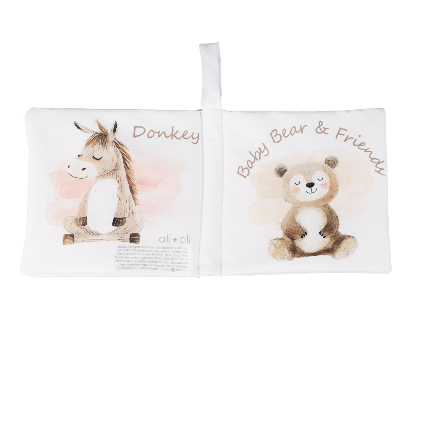 Crinkle Book- Baby Bear & Friends