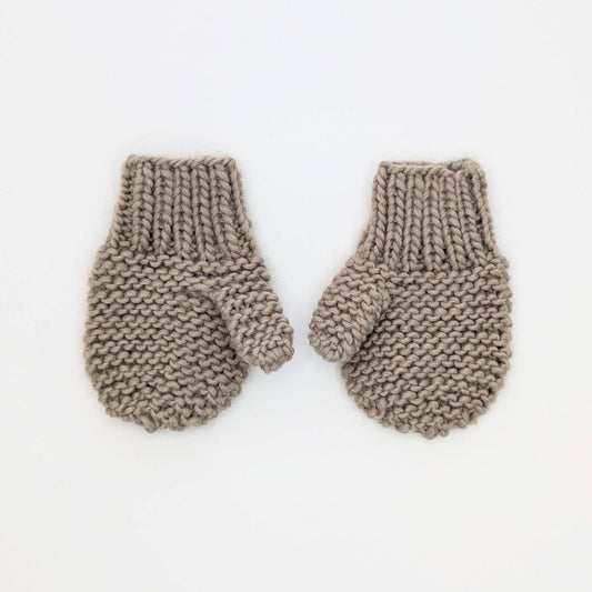 Stitch Mittens- Pebble
