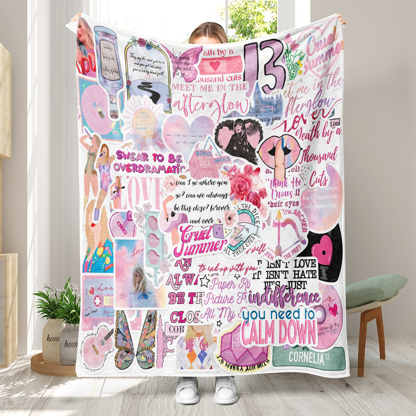 Swiftie Throw Blanket