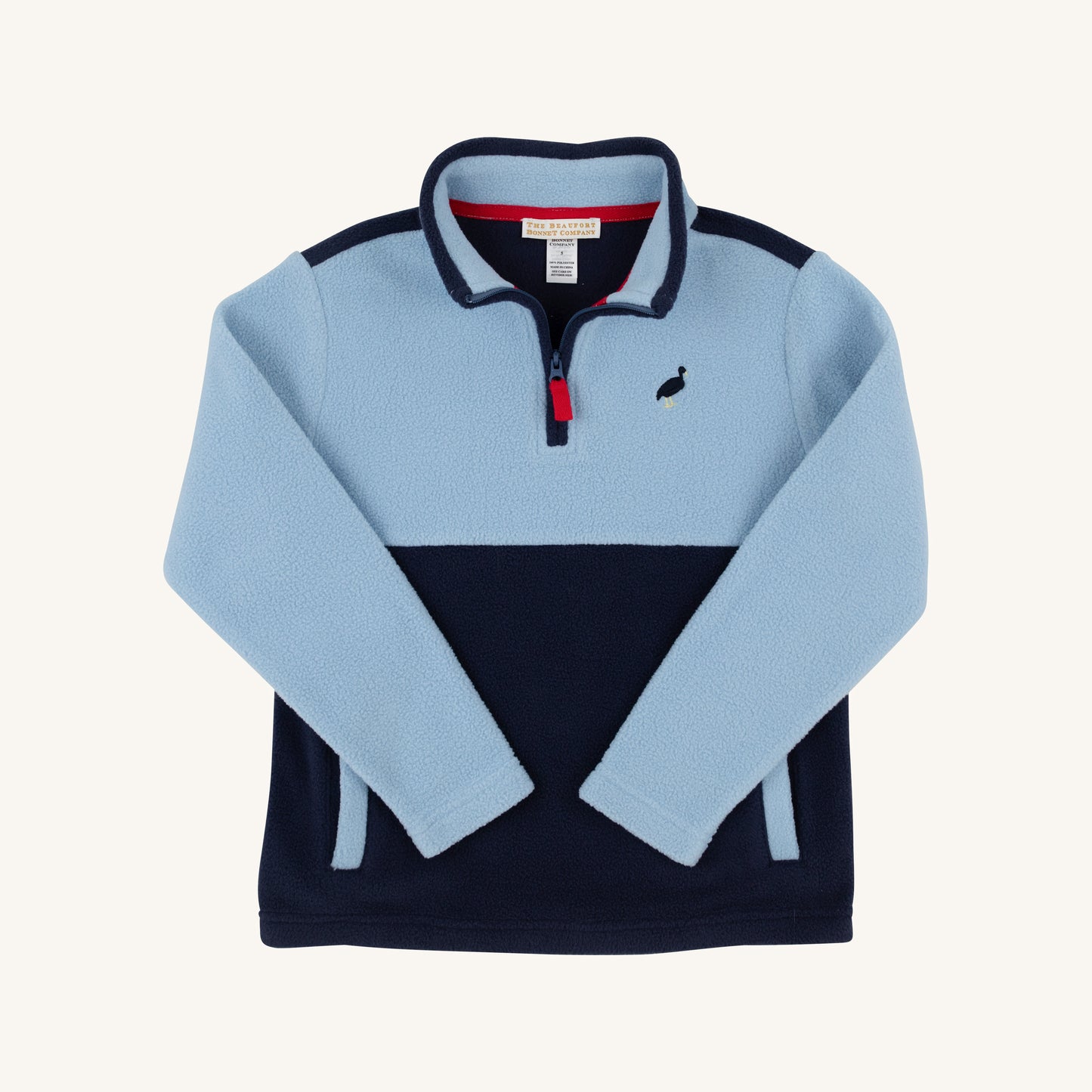 Hayword Half-Zip- Blue/Navy