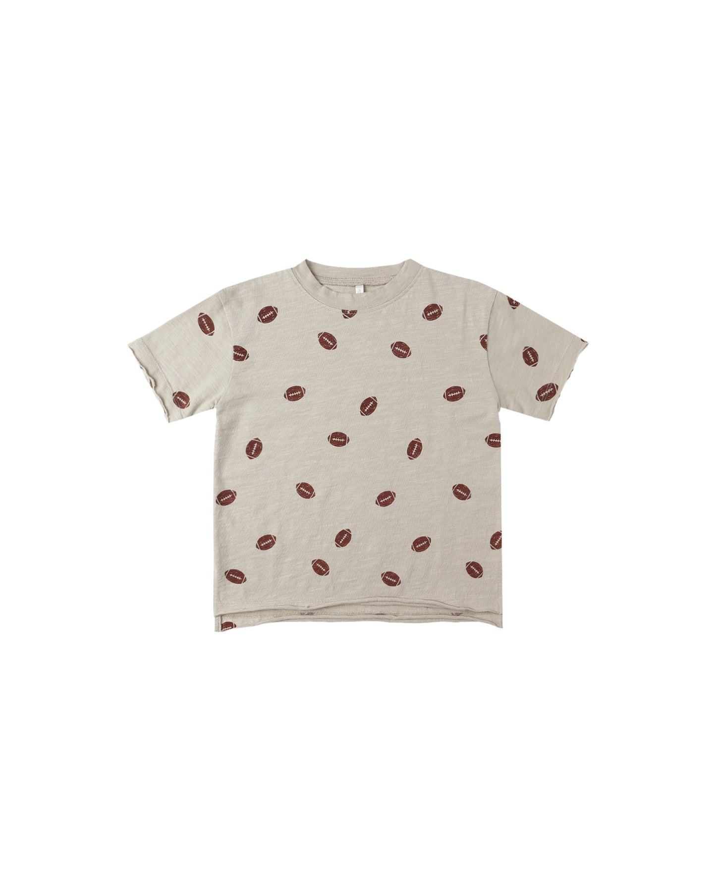 Raw Edge Tee - Footballs
