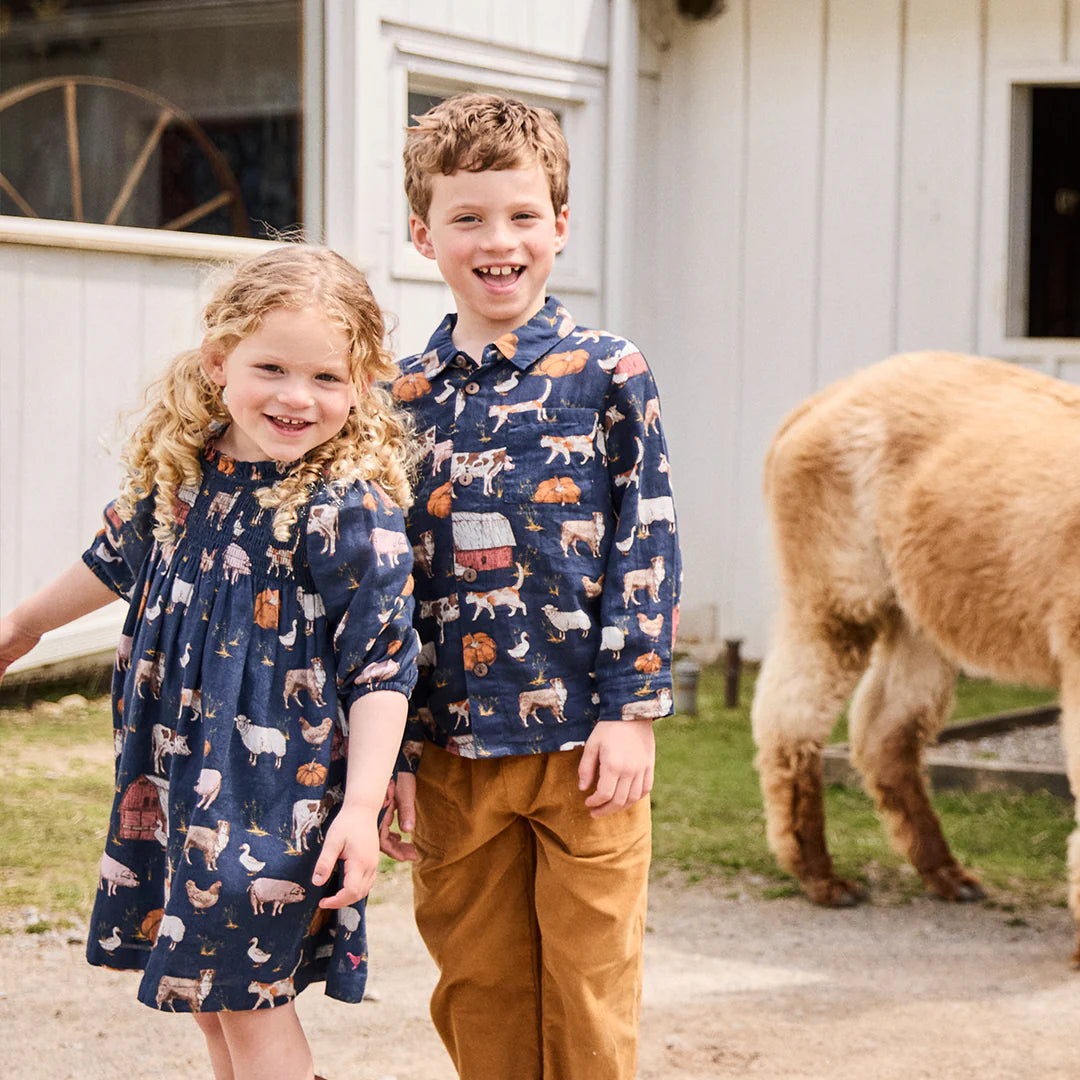 Baby Stevie Dress - On The Farm