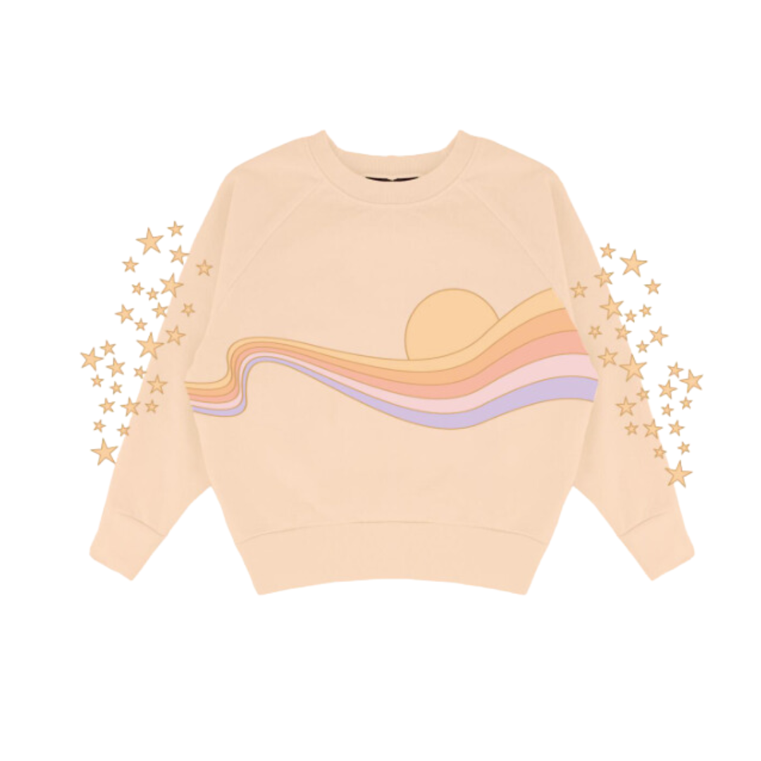 Golden Era Sweatshirt- Pink