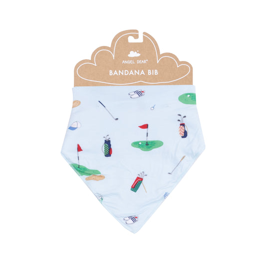 AD Bib Bandana - Golf Things Blue