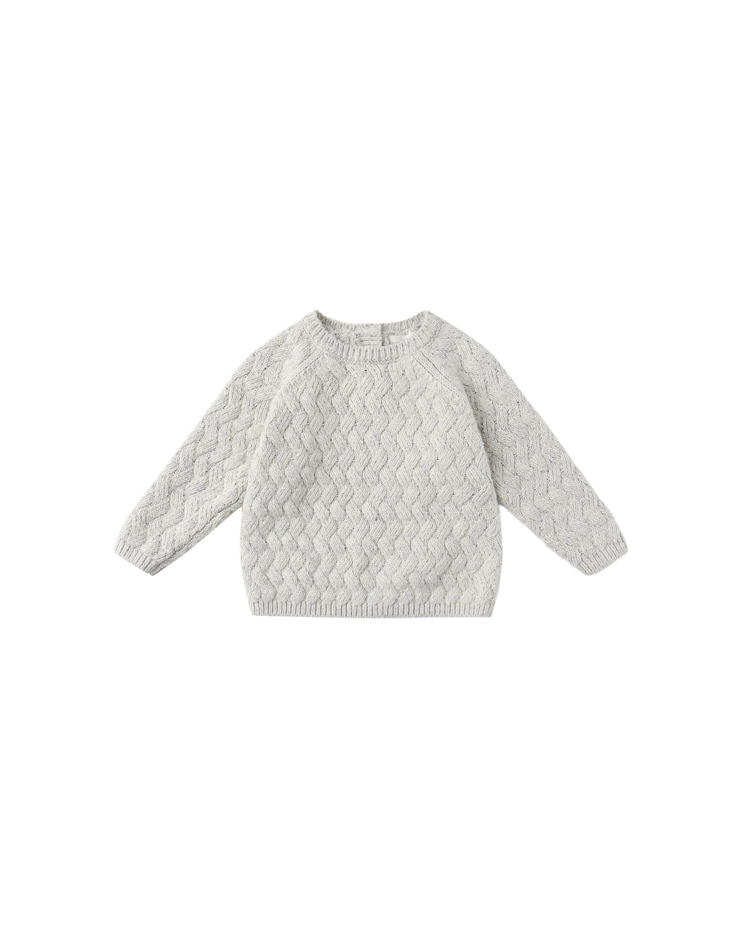 Heathered Blue Knit Set