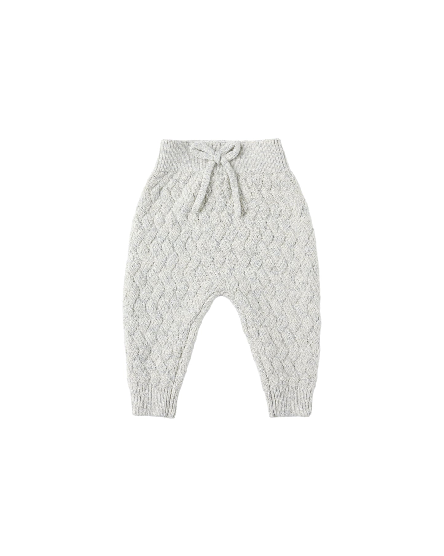 Heathered Blue Knit Set
