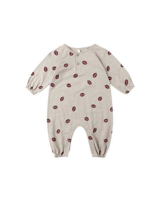 R+C Henley Jumpsuit - Football