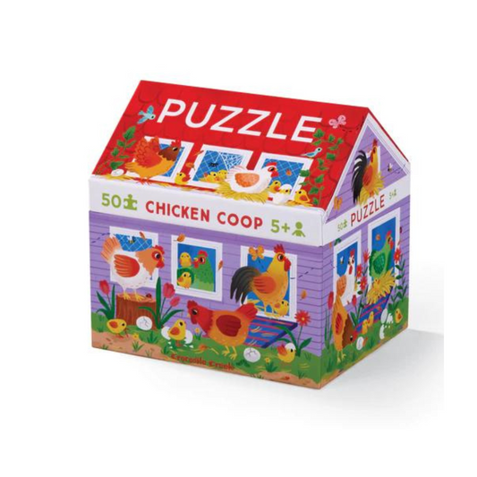 50 pc House Puzzle - Chicken Coop