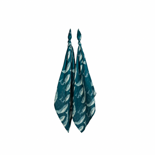 MB Bamboo Burpie - Blue Whale