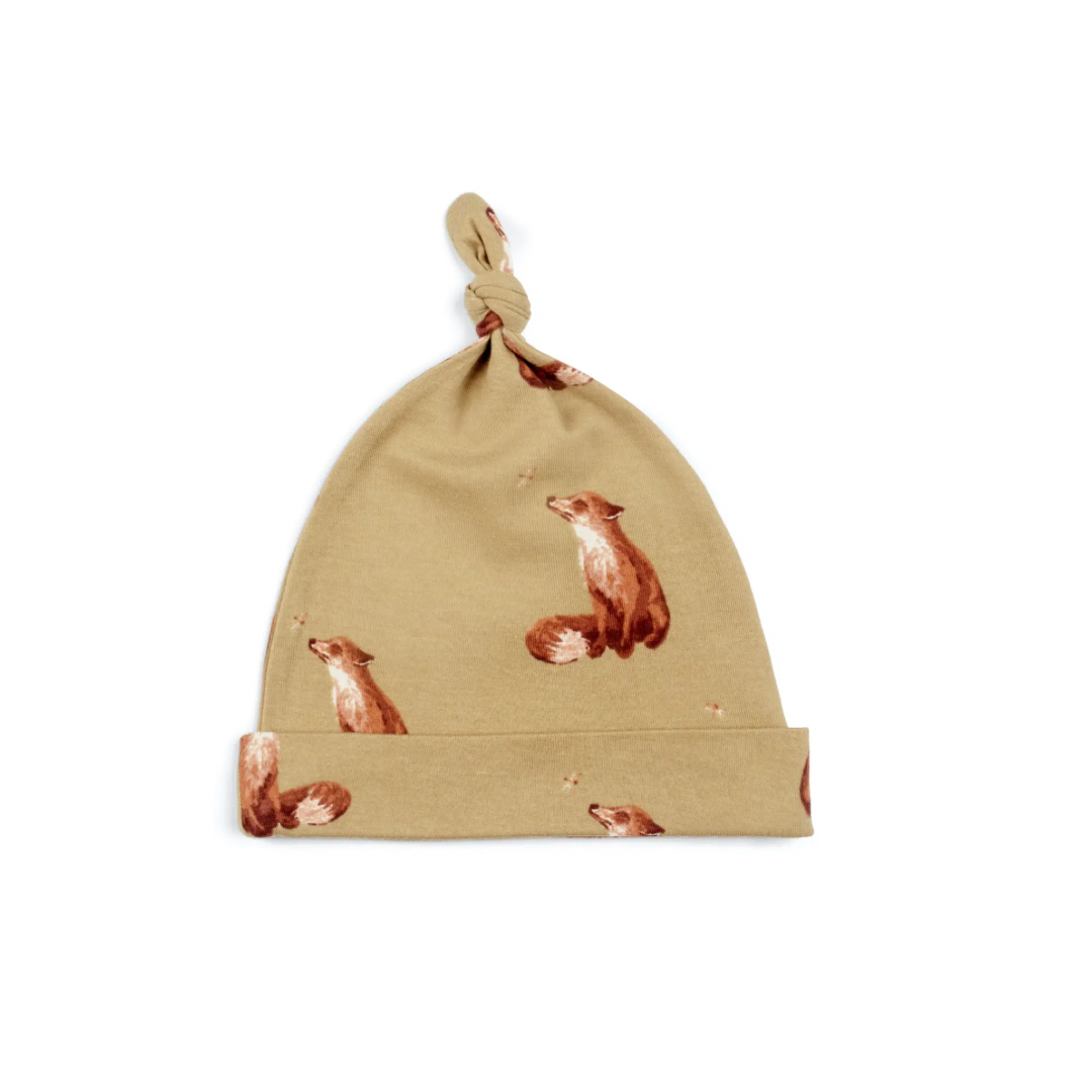 MB Knotted Hat- Gold Fox