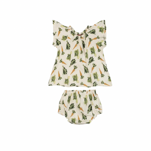 MB Dress/Bloomer Set - Fresh Veggie
