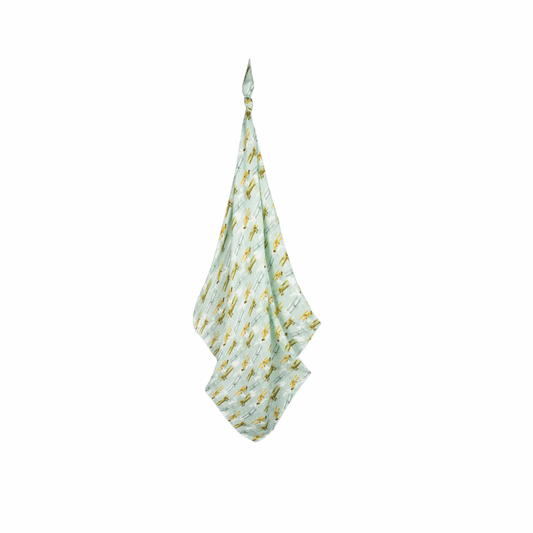 MB Organic Swaddle - Vintage Planes