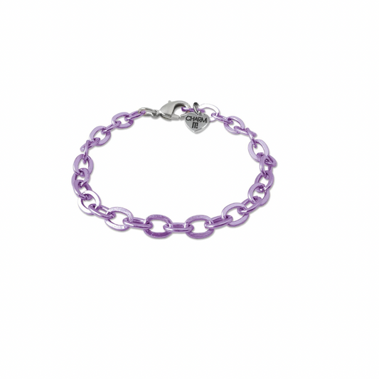 Chain Bracelet- Purple