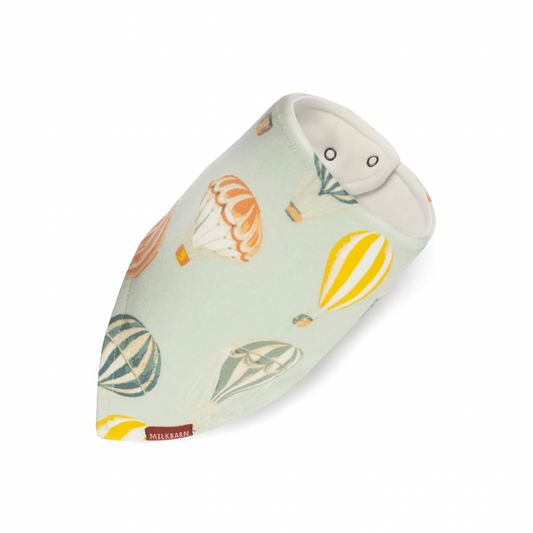 MB Kerchief Bib - Vintage Balloons