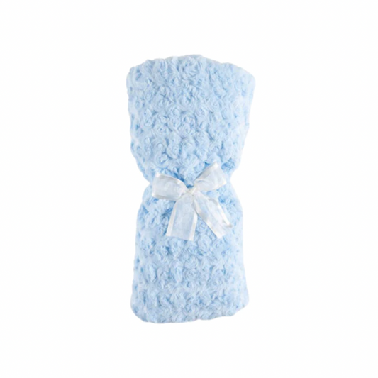Fur Blanket in Sky Blue