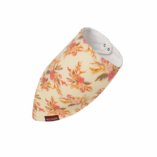 MB Kerchief Bib - Vintage Floral