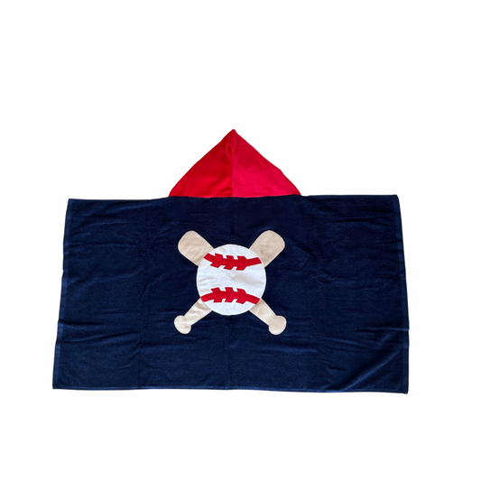 Hooded Towel - Baseball