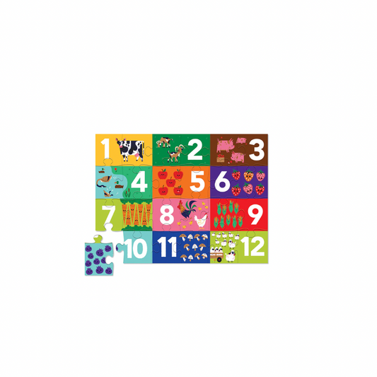24 pc Floor Puzzle-Barnyard